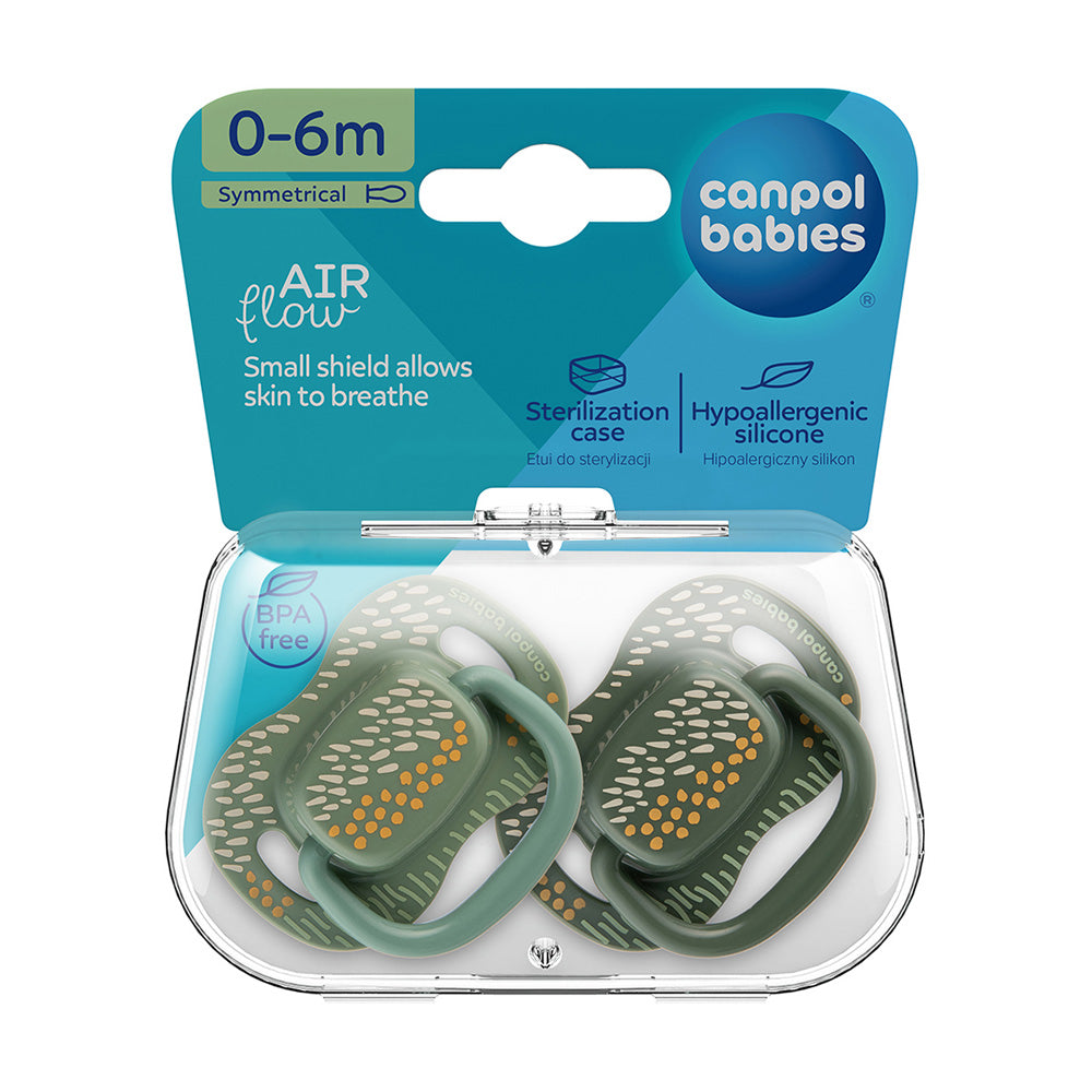 Canpol Babies Suzeta Simetrica 100% Silicon 6-12 luni, 1 - Imagine 65