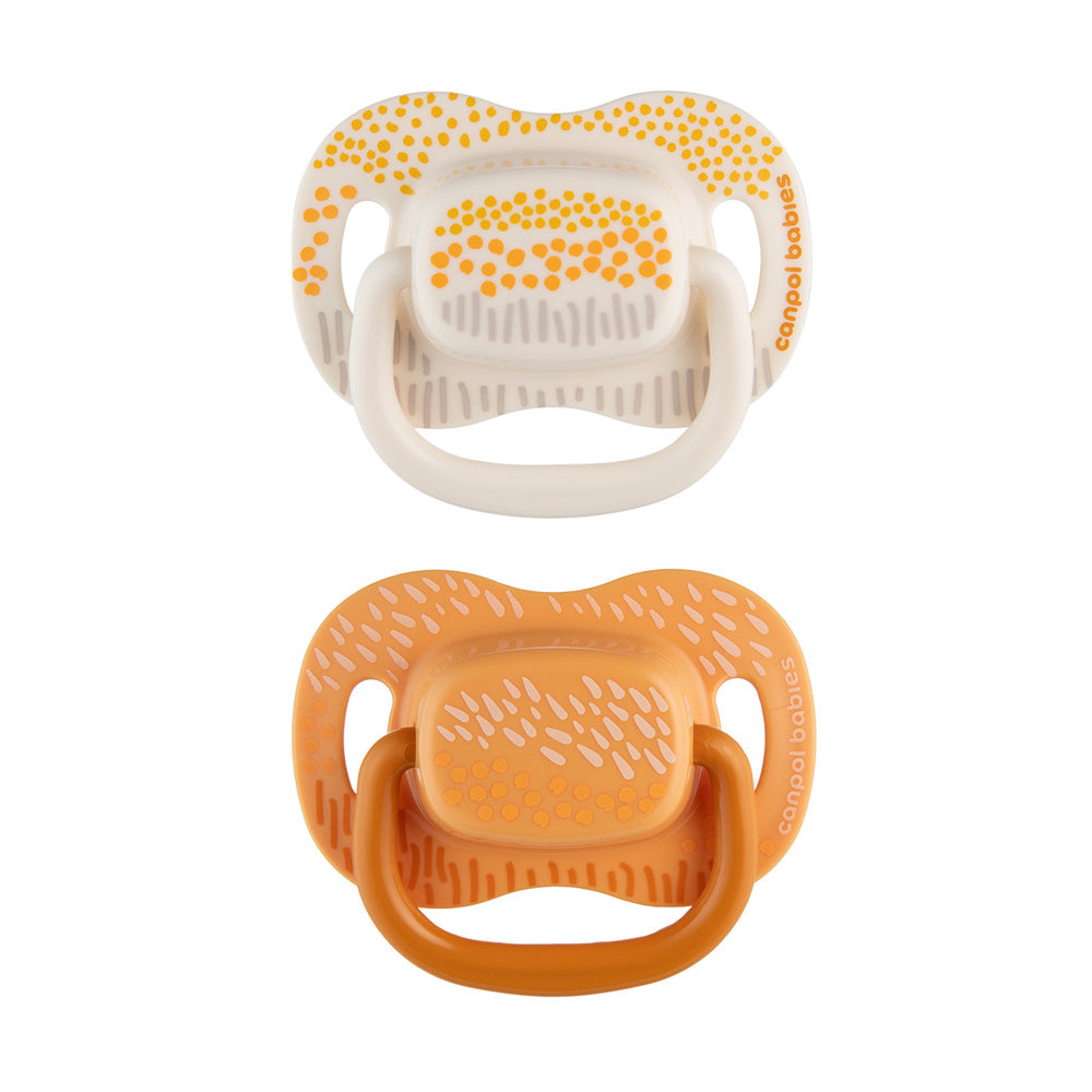 Canpol Babies Suzeta Simetrica 100% Silicon 6-12 luni, 1 - Imagine 70