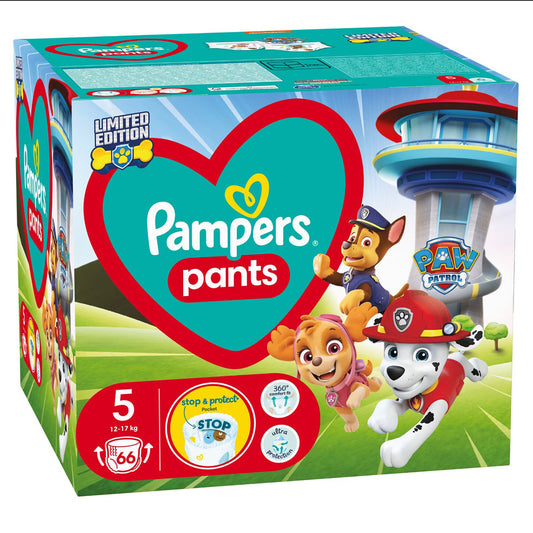 Pampers Active Baby Pants - Nr 5 (12-17 kg) / 66 buc / Warner Bros [ps:fd600a03-c056-45bc-8db4-9759feedd824]