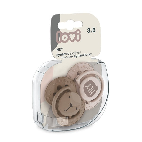 Lovi Suzeta Silicon Dynamic 0-2M 2 Pcs Buddy Bear - 22/862 - Imagine 82