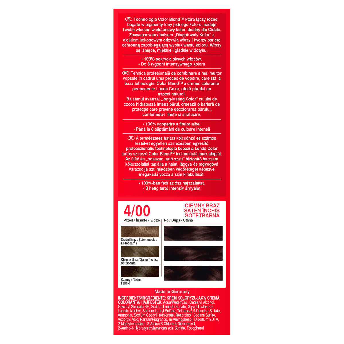 LONDA Color, vopsea de par, nuanta negru, nr 2/0 - Imagine 87