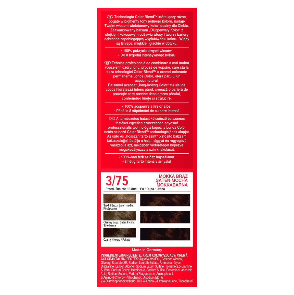 LONDA Color, vopsea de par, nuanta negru, nr 2/0 - Imagine 92