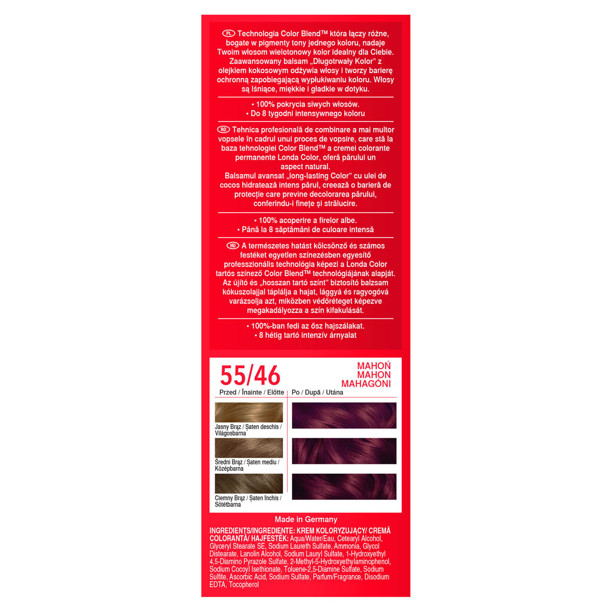 LONDA Color, vopsea de par, nuanta negru, nr 2/0 - Imagine 105