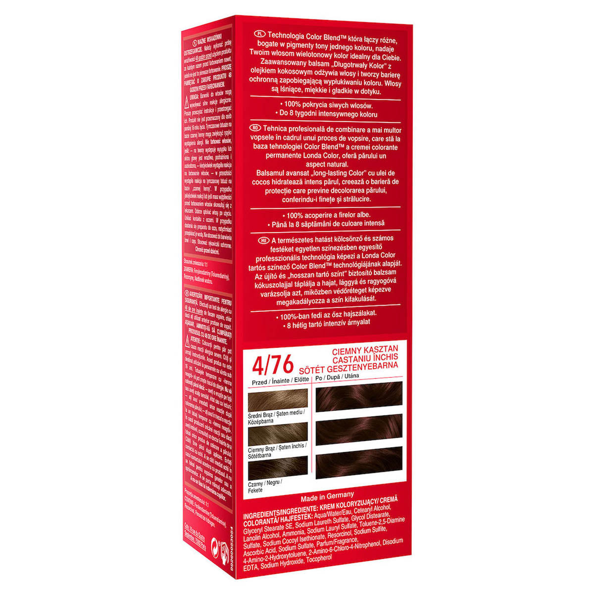 LONDA Color, vopsea de par, nuanta negru, nr 2/0 - Imagine 112