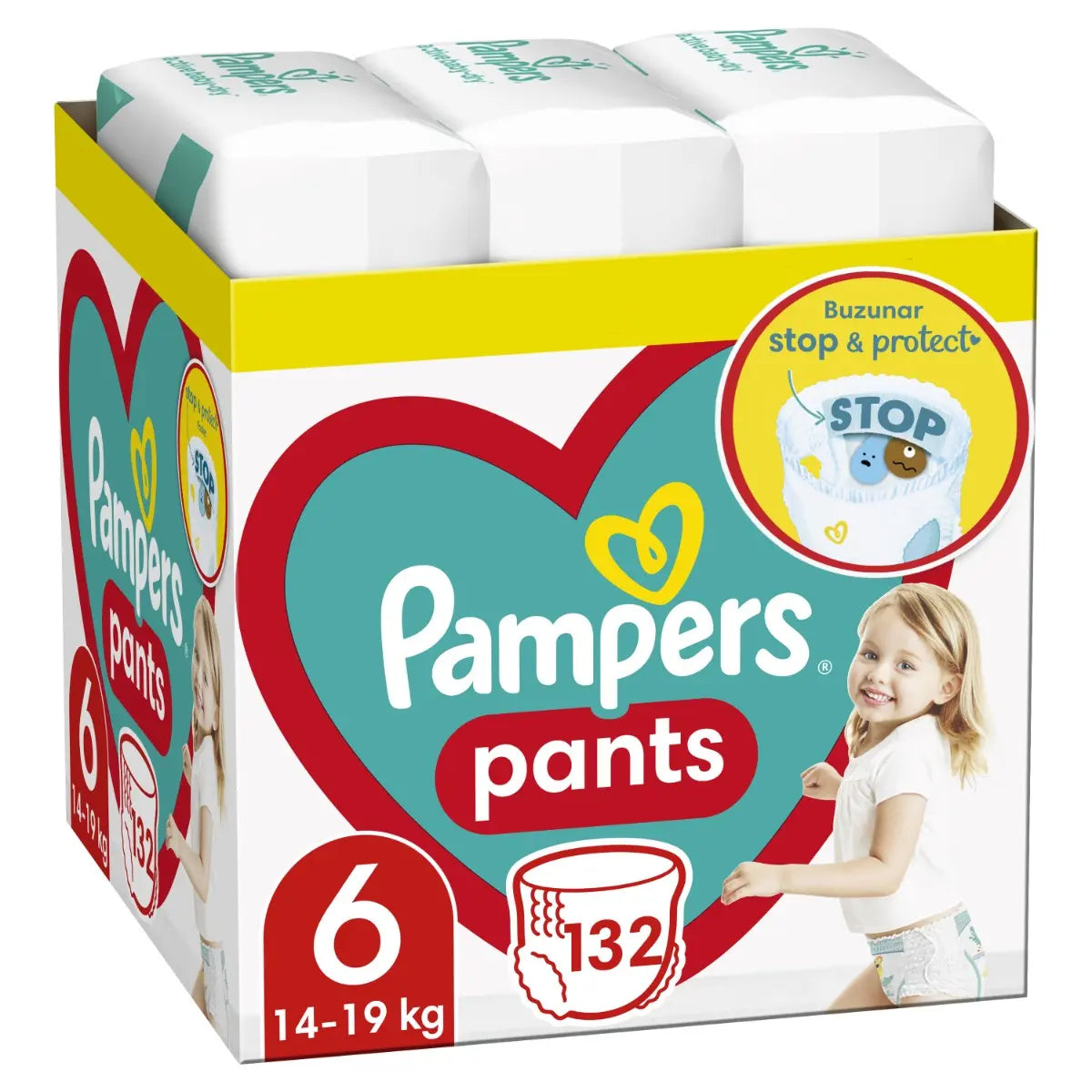 Scutece-chilotel Pampers Pants, 14 - 19 kg, Marimea Nr.6 infant-ro