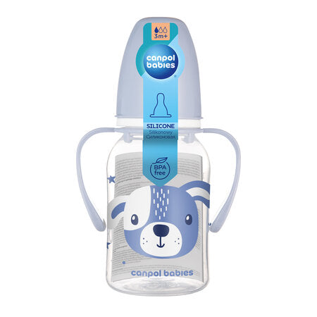 Biberon anticolici Canpol cu gat larg 120 ml - 19 modele disponibile - Imagine 8