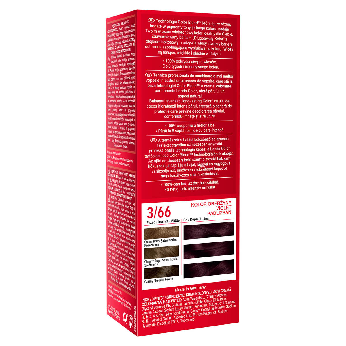 LONDA Color, vopsea de par, nuanta negru, nr 2/0 - Imagine 129