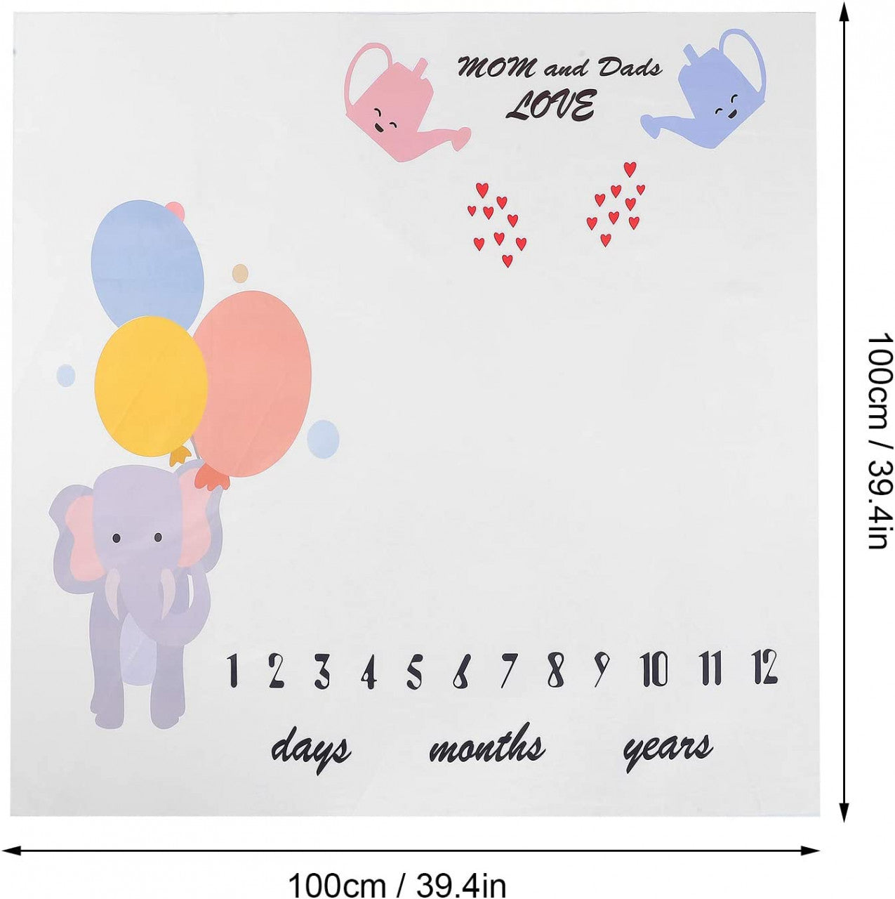 Noua Paturica plusata pentru fotografii 100x150 cm Drool - Imagine 135