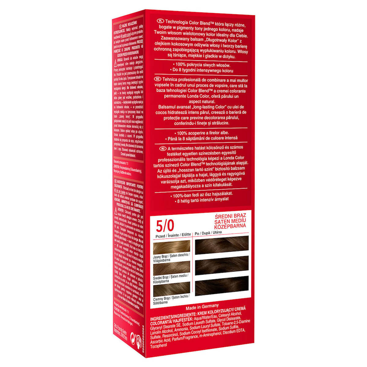 LONDA Color, vopsea de par, nuanta negru, nr 2/0 - Imagine 137