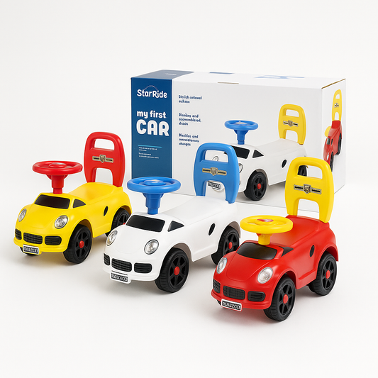 Masinuta Ride-On StarRide Plastic Ergonomic 1-3 ani