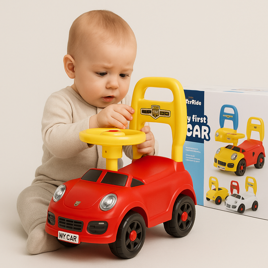 Masinuta Ride-On StarRide Plastic Ergonomic 1-3 ani - Imagine 4