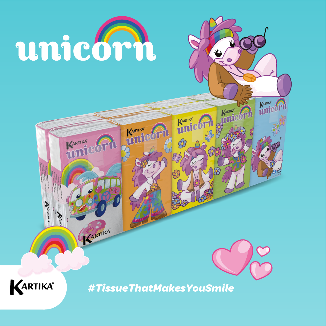 Servetele Nazale pentru Copii Kartika | Unicorn