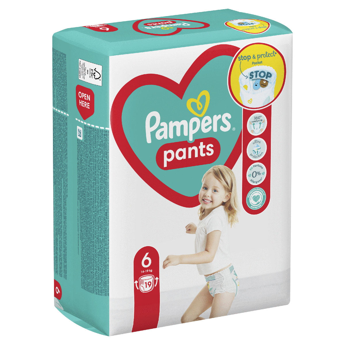 Pampers Active Baby Pants - Nr 6 (14-19 kg) / 19 buc / Carry Pack [ps:75c2a644-37a4-4629-bb0c-ebdbe3e6834f]