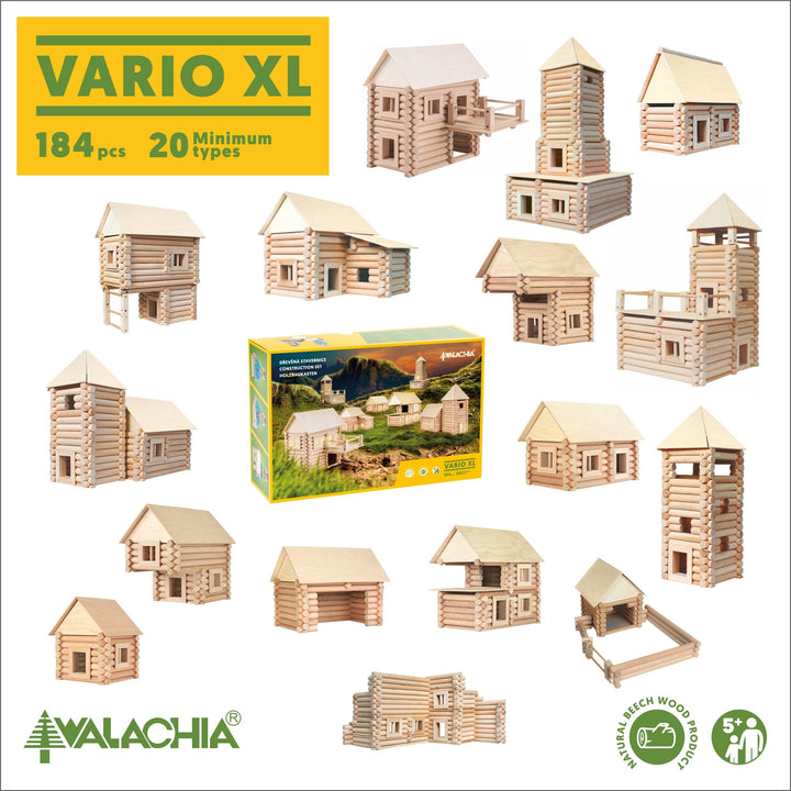 Walachia | Set Constructie Arhitectura Vario XL | 184 Piese