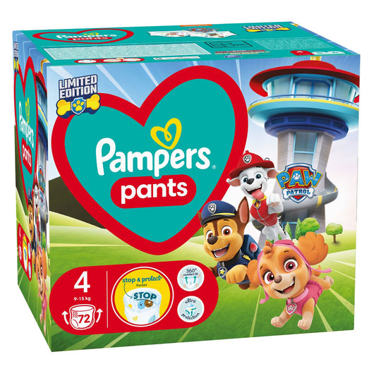 Pampers Active Baby Pants - Nr 4 (9-15 kg) / 72 buc / Warner Bros [ps:c8684c0a-f088-427f-9642-6fcb4daaf28a]