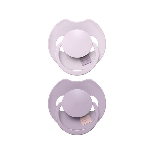 Lovi Suzeta Silicon Dynamic 6-18M 2Pcs Prime Lilac/Violet Infant.ro