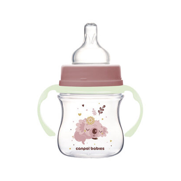Canpol Babies Biberon Anticolic Cu Gar Larg 120Ml Sleepy Koala