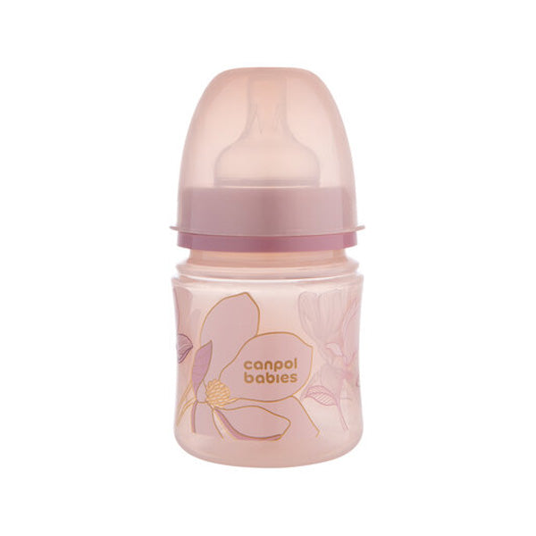 Biberon anticolici Canpol cu gat larg 120 ml - 19 modele disponibile