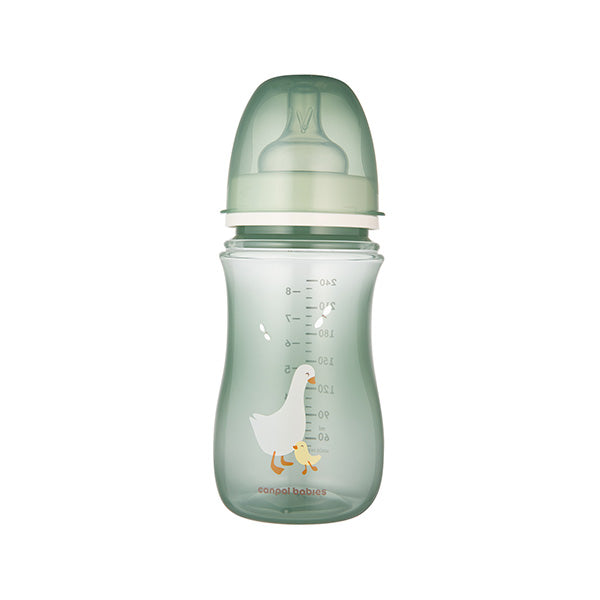 Canpol Babies Biberon Anticolic Cu Gat Larg 240Ml Geese Infant.ro