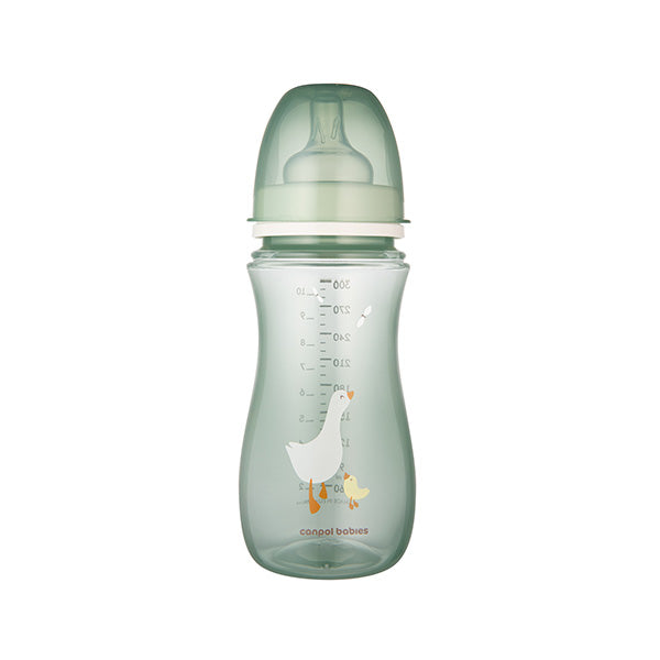 Canpol Babies Biberon Anticolic cu Gat Larg 300Ml Geese Infant.ro