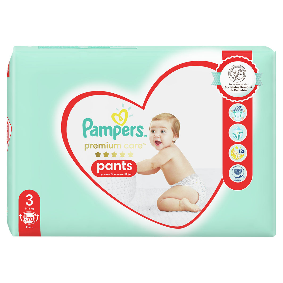 Pampers Premium Care Pants - Nr 3 (6-11 kg) / 70 buc / Jumbo Pack [ps:3493a3d8-5dfc-4ecf-9013-6b1974d25468]
