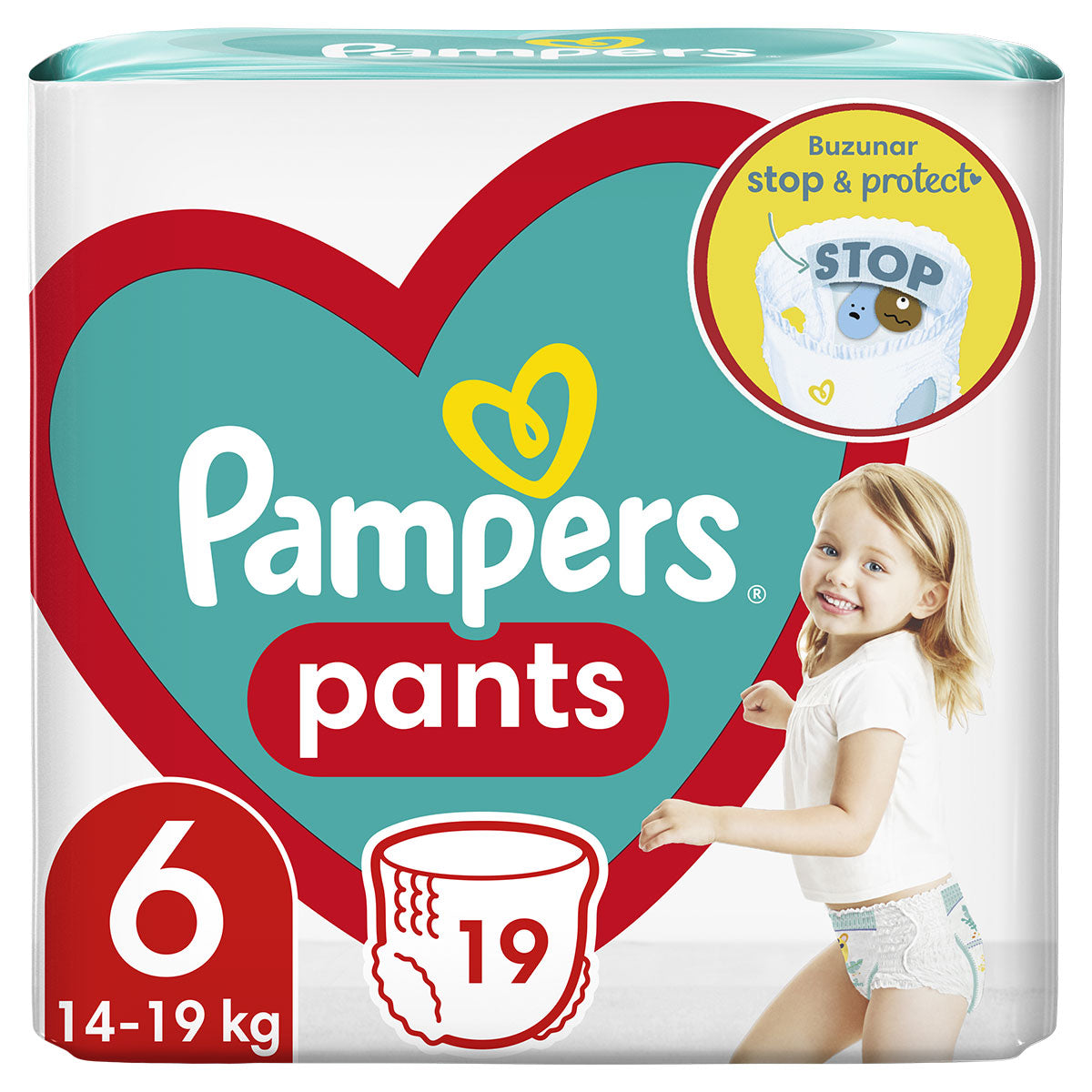 Pampers Active Baby Pants - Nr 6 (14-19 kg) / 19 buc / Carry Pack [ps:31891caa-7f04-4135-84a0-056422b43f38]