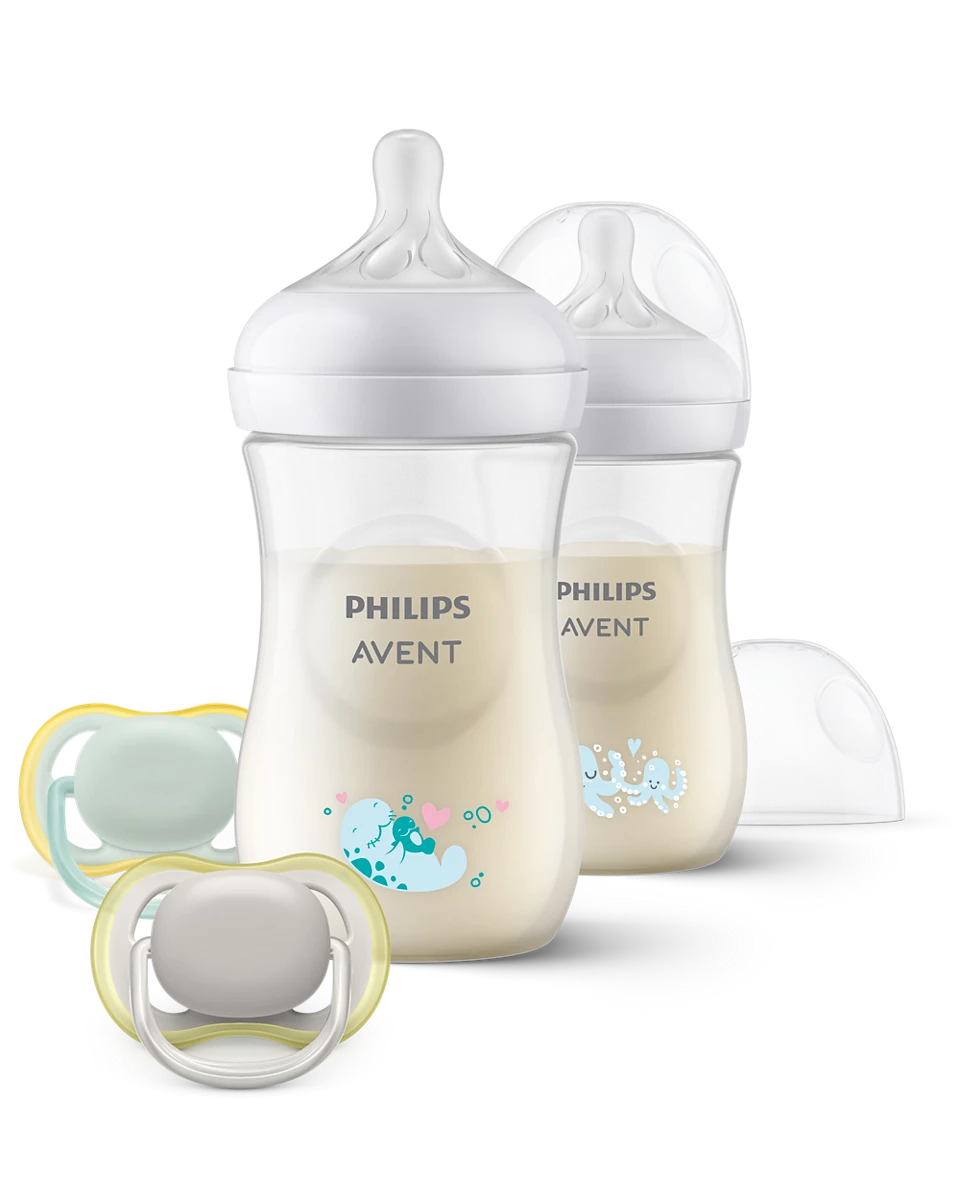 Set de biberoane pentru bebeluşi SCD837/11