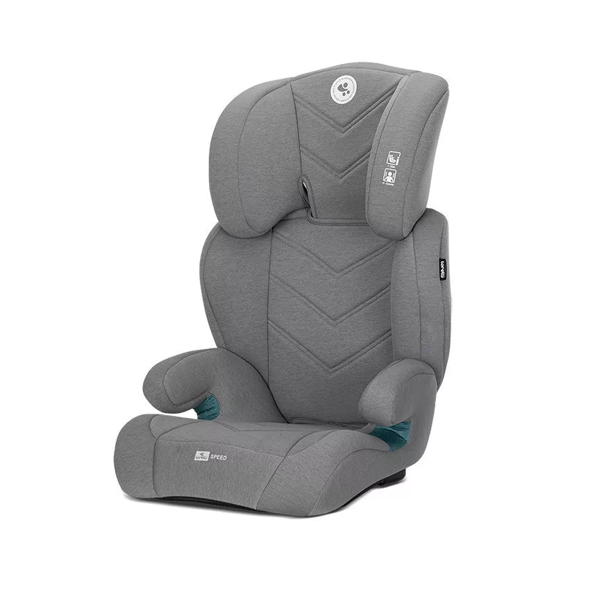 Scaun auto pentru copii, Speed, i-Size, transformabil in inaltator auto, 3-12 Ani, 100-150 cm, Grey [ps:4cd872bd-f96f-4511-8b6b-6108e142f1d8]