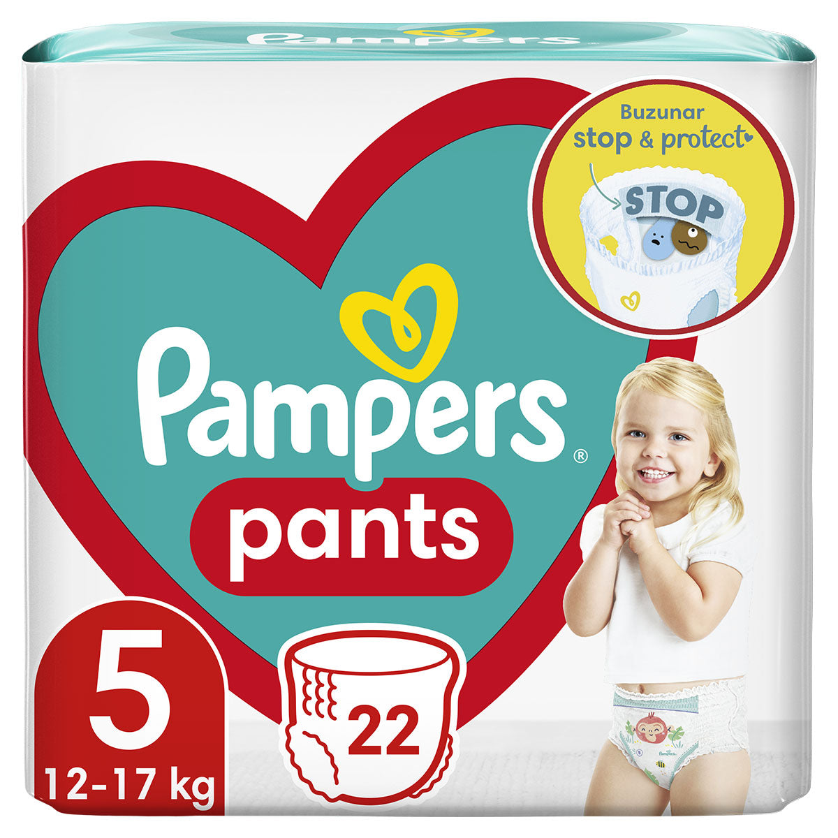 Pampers Active Baby Pants - Nr 5 (12-17 kg) / 22 buc / Carry Pack [ps:23a3fa24-5cb9-40bd-ae89-3435ec538e84]