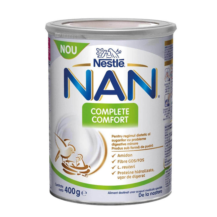 Nestle Nan Complete Comfort | Lapte Praf +0 luni | 400 g