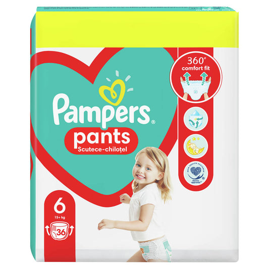 Pampers Active Baby Pants - Nr 6 (+15 kg) / 36 buc / Value Pack [ps:5e2a22c6-22c7-4367-9150-71c6d7ba1fa0]