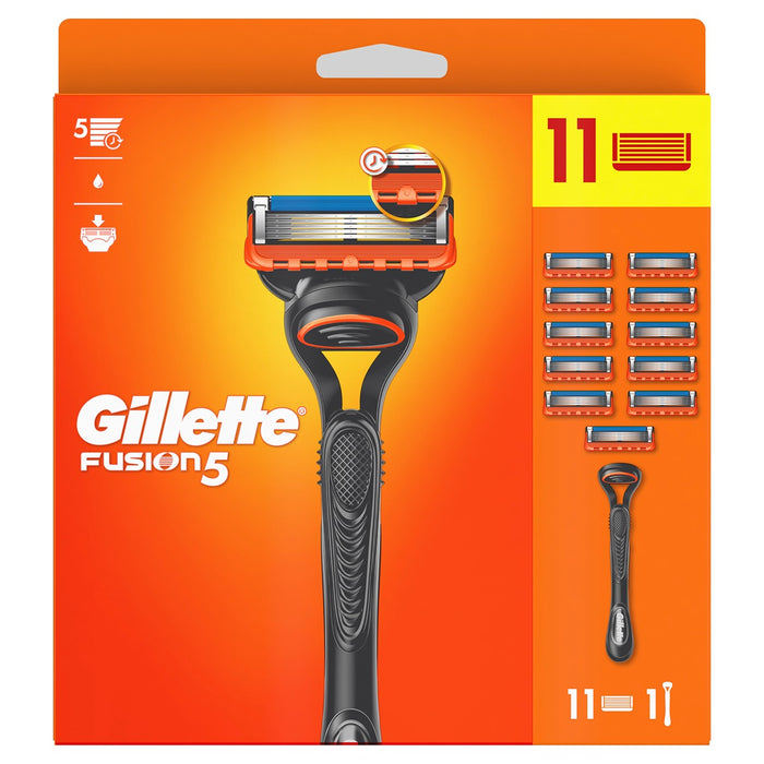 Gillette Fusion5 Power | Aparat de Ras | + 11 Rezerve