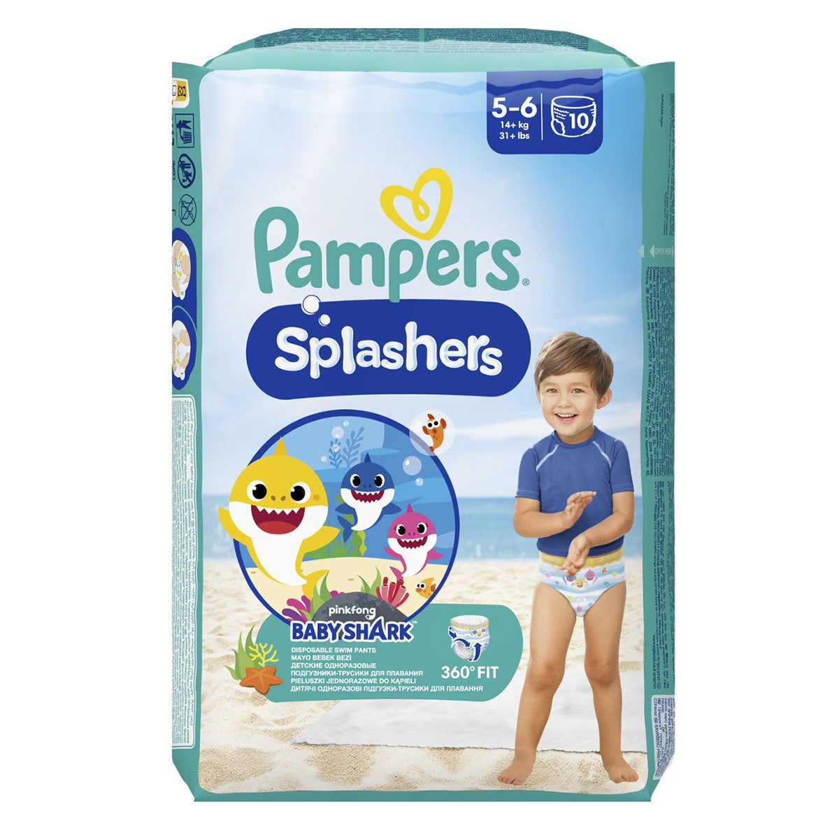Pampers Splash Pants pentru apa - Nr 5-6 (+14 kg) / 10 buc [ps:456ad02c-b0cf-4bc5-8dab-c4183caa59a0]