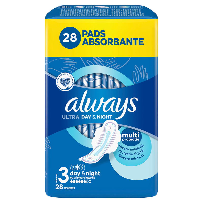 ALWAYS Ultra Night, absorbante igienice, marime 3, 28 buc infant-ro