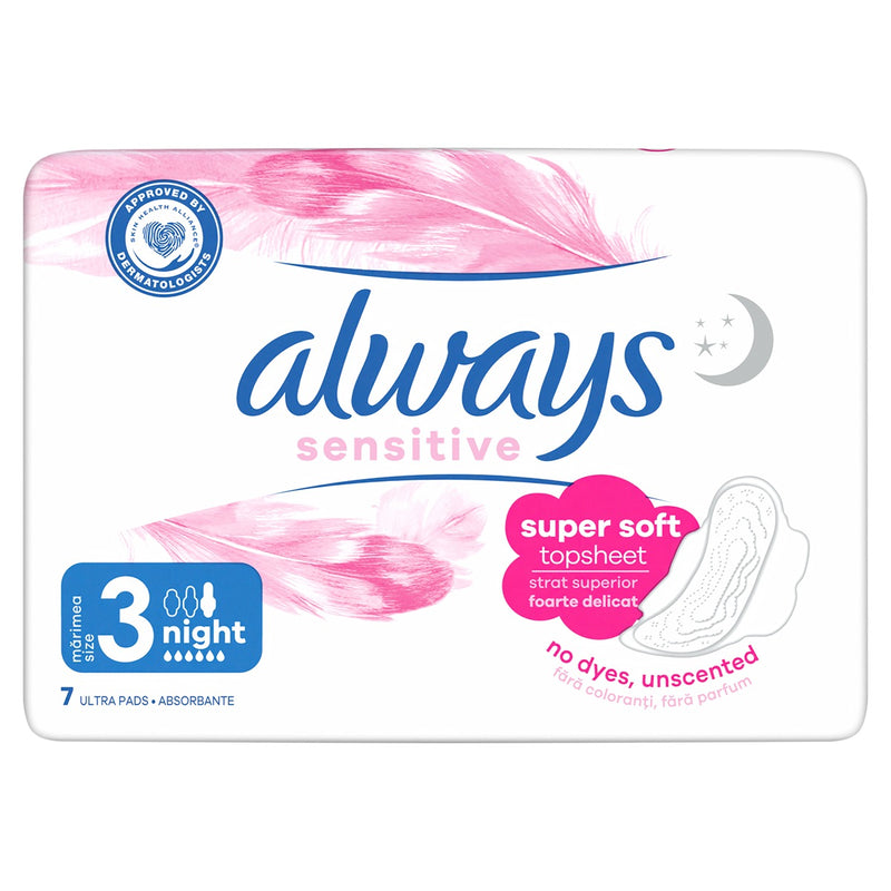 Always Sensitive | Absorbante Igienice | Marime 3- 7 buc