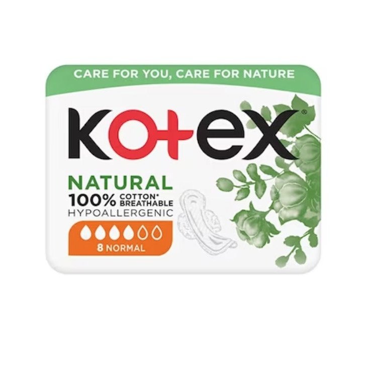 Absorbante zilnice Kotex Extra Protect Normal+ Natural, 8 - 36 buc infant-ro