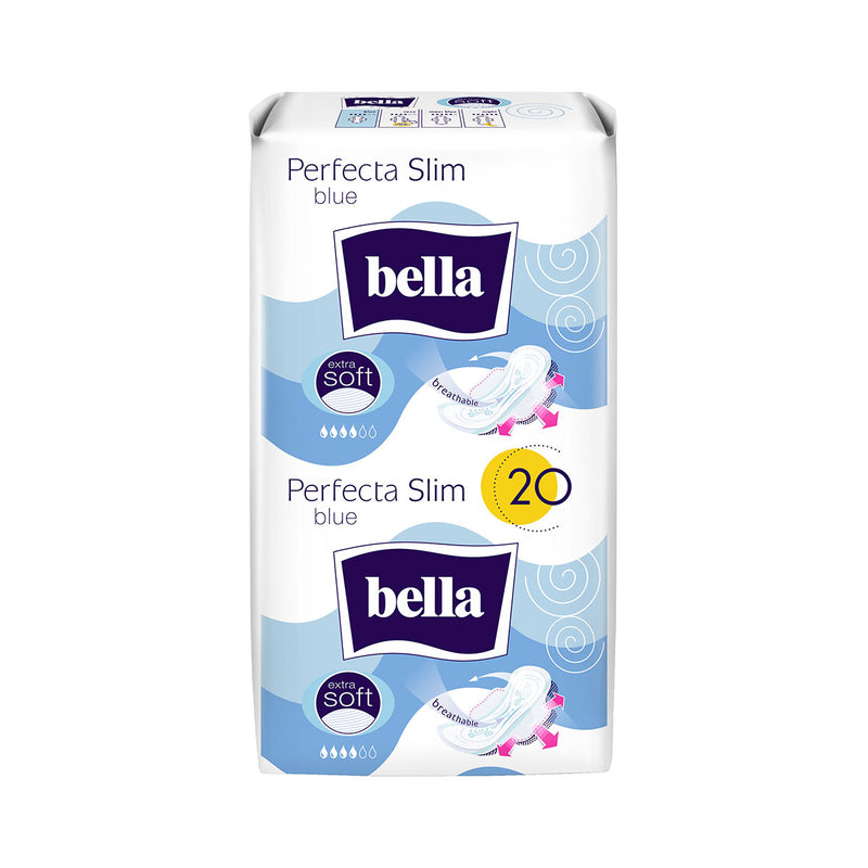 BELLA Perfecta Blue, absorbante igienice, subtiri, Extra Soft, 20 buc infant-ro