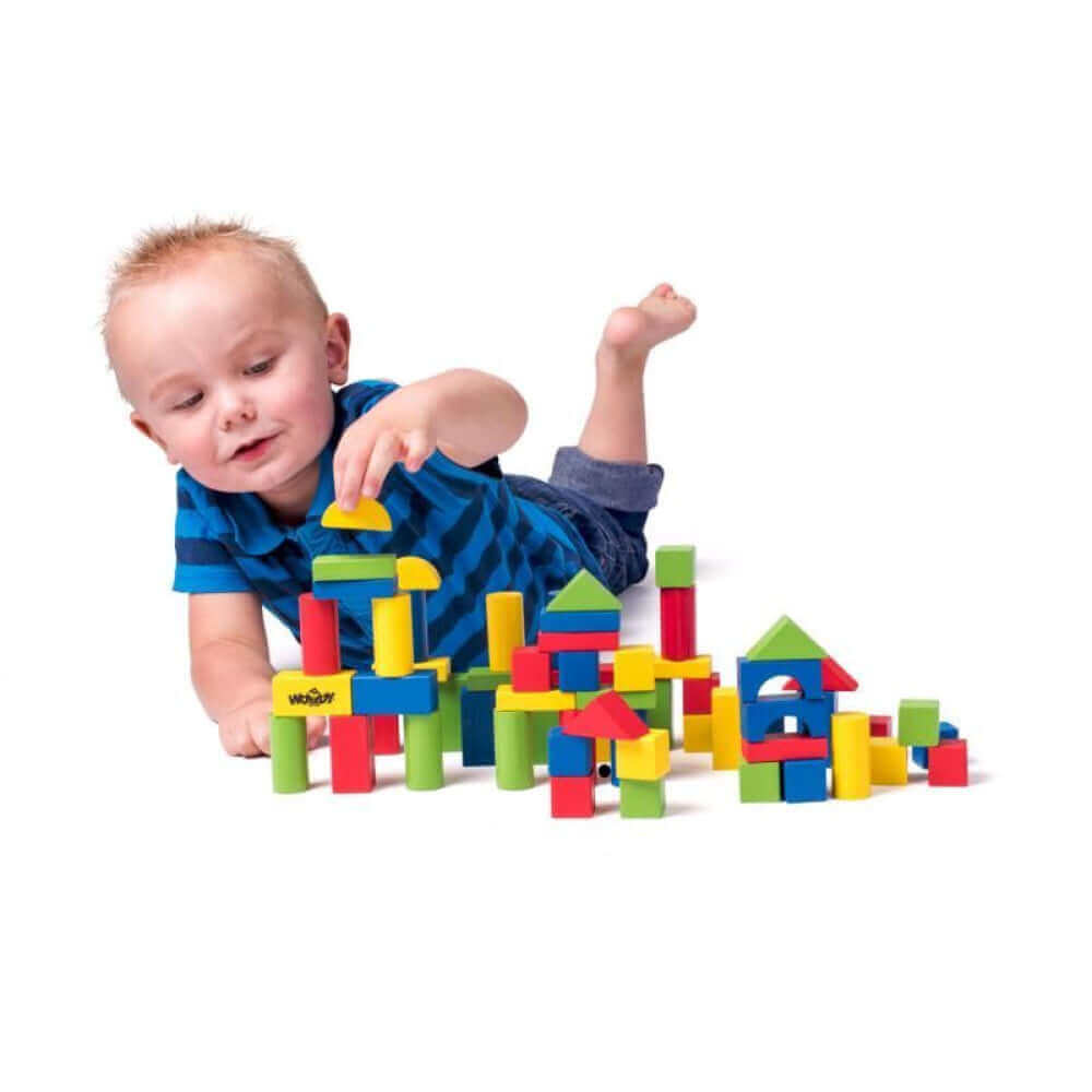 Caramizi de Constructie din Lemn infant-ro