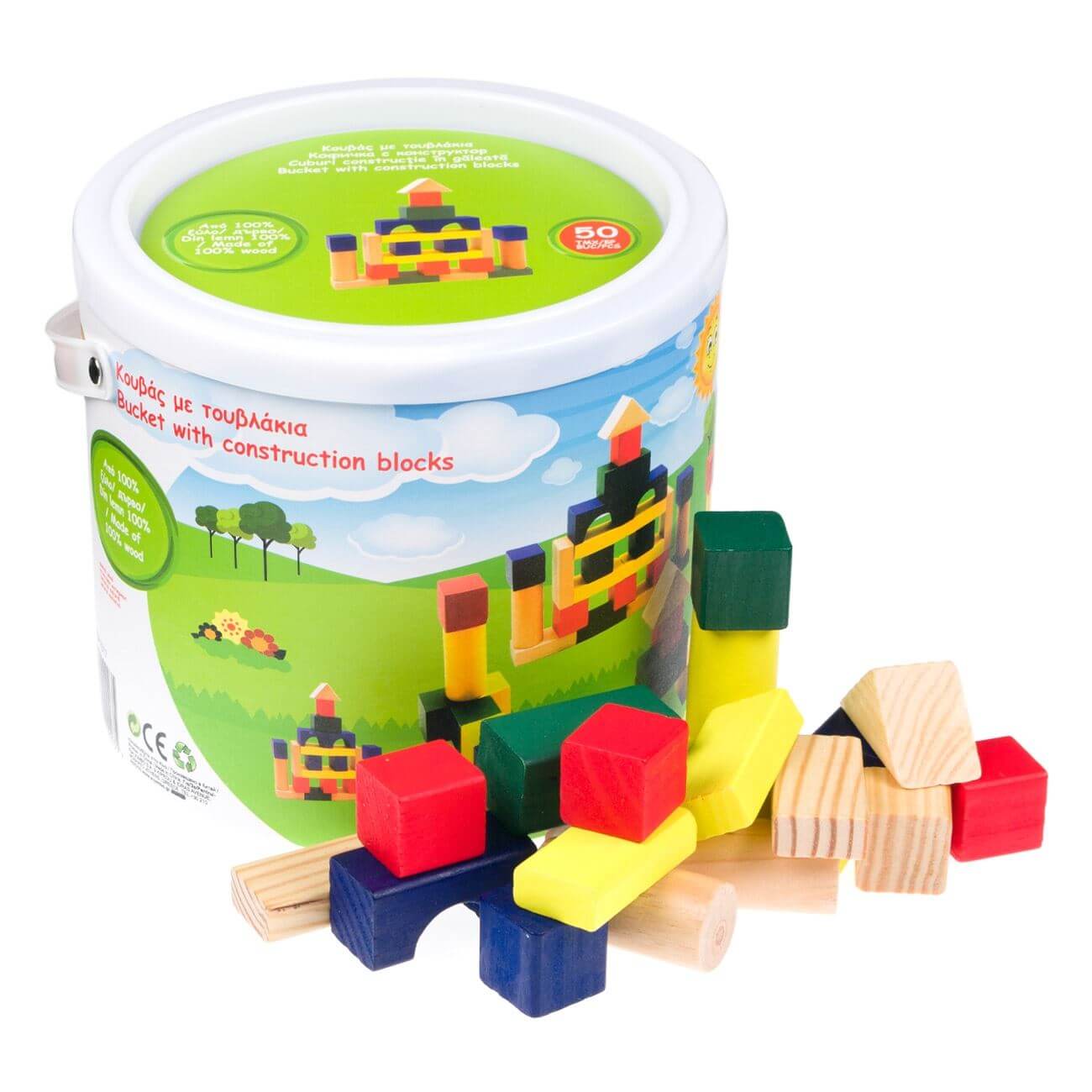 Caramizi de Constructie din Lemn infant-ro