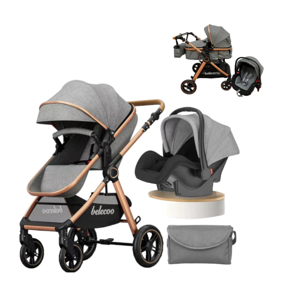 Carucior 3 in 1 Belecoo infant-ro