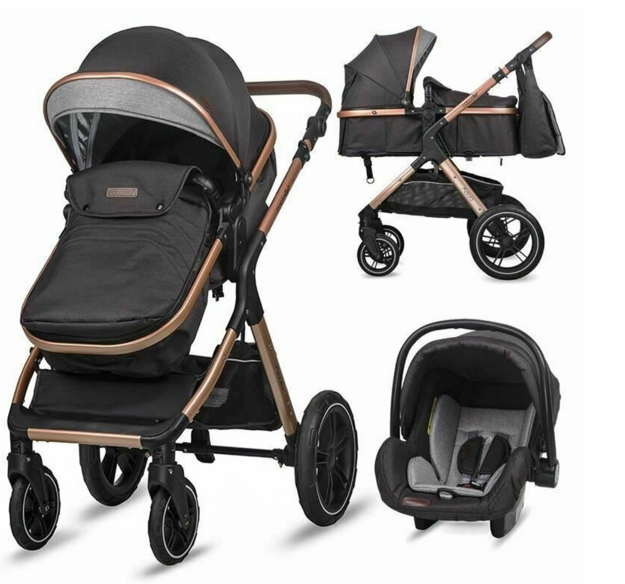 Carucior transformabil 3in1 Coccolle infant-ro