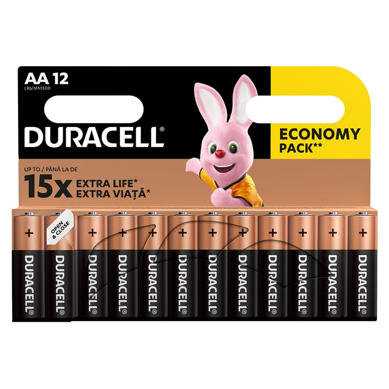 DURACELL Basic AA, baterii, 2 - 18 buc infant-ro