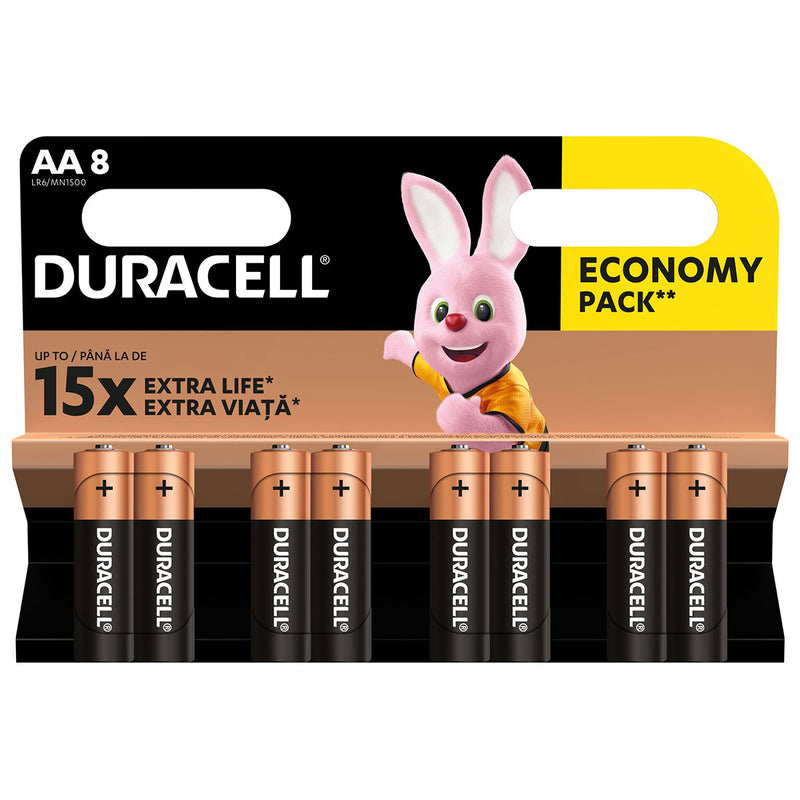 DURACELL Basic AA, baterii, 2 - 18 buc infant-ro