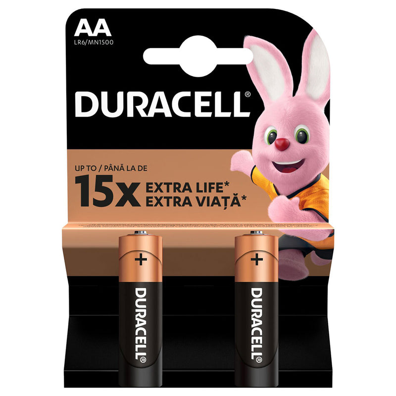 DURACELL Basic AA, baterii, 2 - 18 buc infant-ro