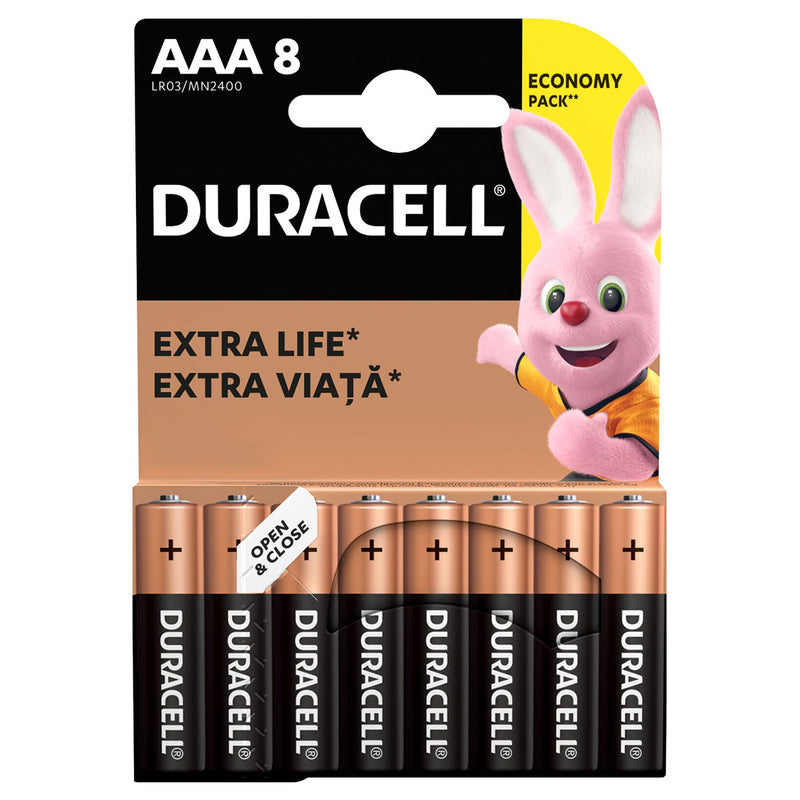 DURACELL Basic AAA, baterii, 2 - 18 buc infant-ro