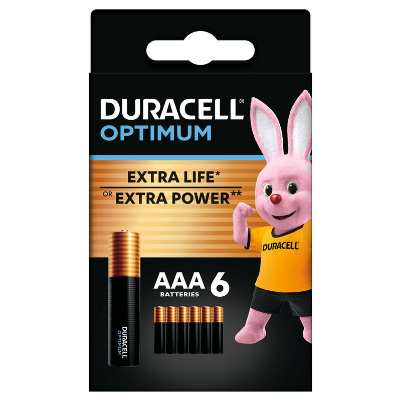 DURACELL Optimum AAA, baterii, 4 - 8 buc infant-ro