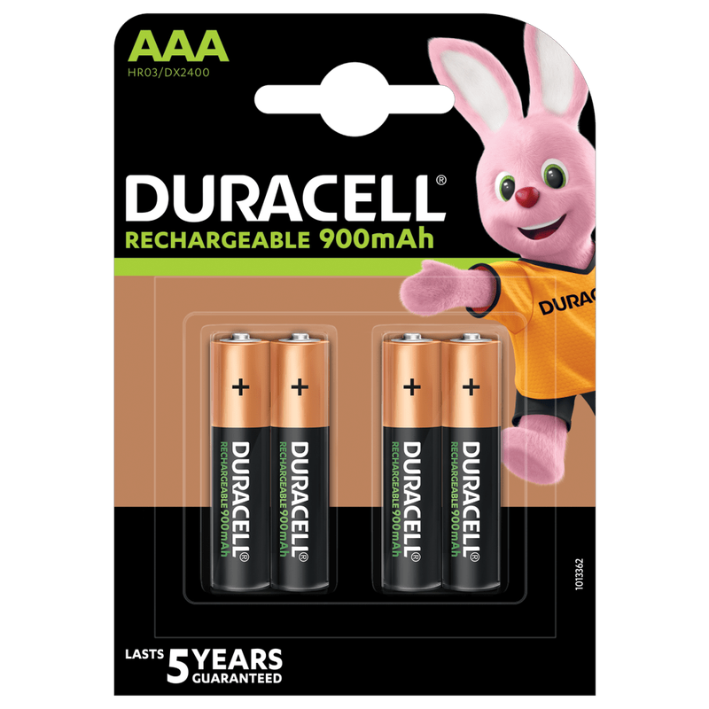 DURACELL Recharge, acumulatori, AAA 900mAh, 4 buc infant-ro