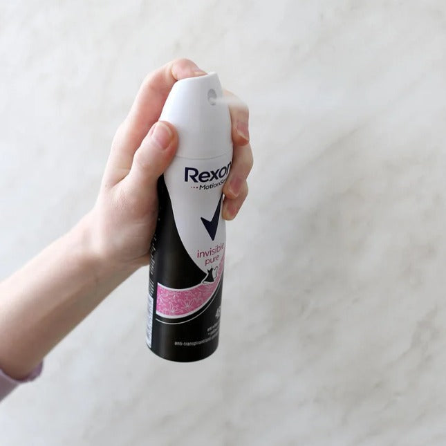 Deodorant antiperspirant spray Rexona Invisible Pure 150 ml infant-ro