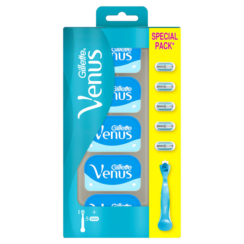 GILLETTE Venus Classic, aparat de ras, + 5 rezerve infant-ro