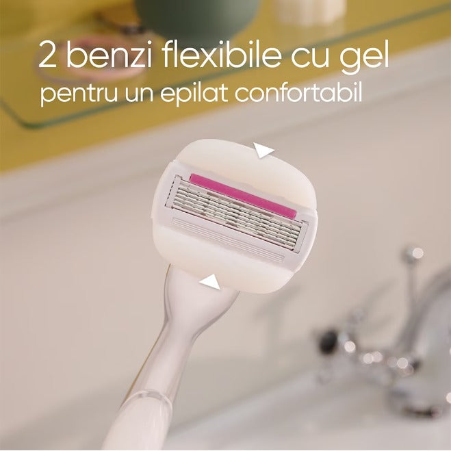 GILLETTE Venus ComfortGlide Sugarberry, aparat de ras, pentru femei + 1 rezerva infant-ro